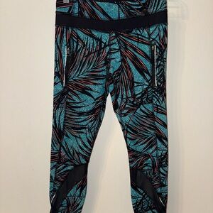 Lululemon 25” Tropical Print Leggings